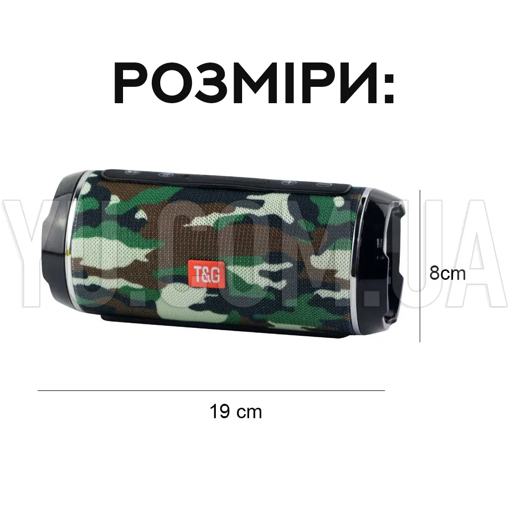 Мінідинамік Bluetooth TG116 Мінідинамік Bluetooth TG116